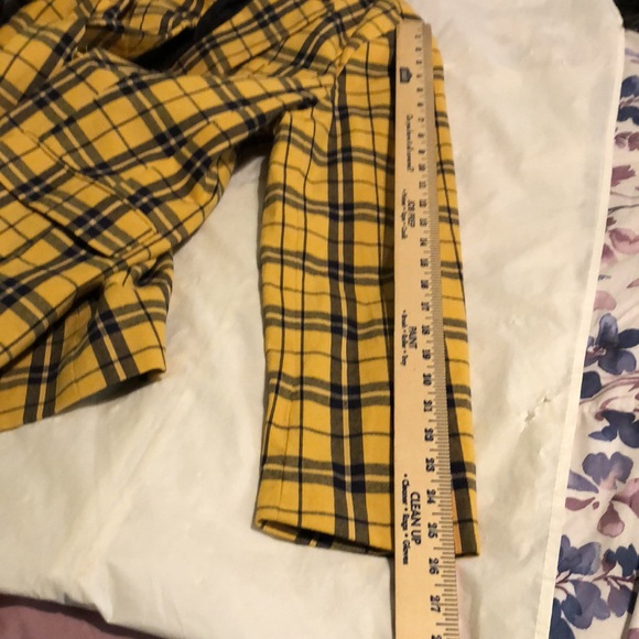 Yellow Plaid Blazer - Picture 11 of 15